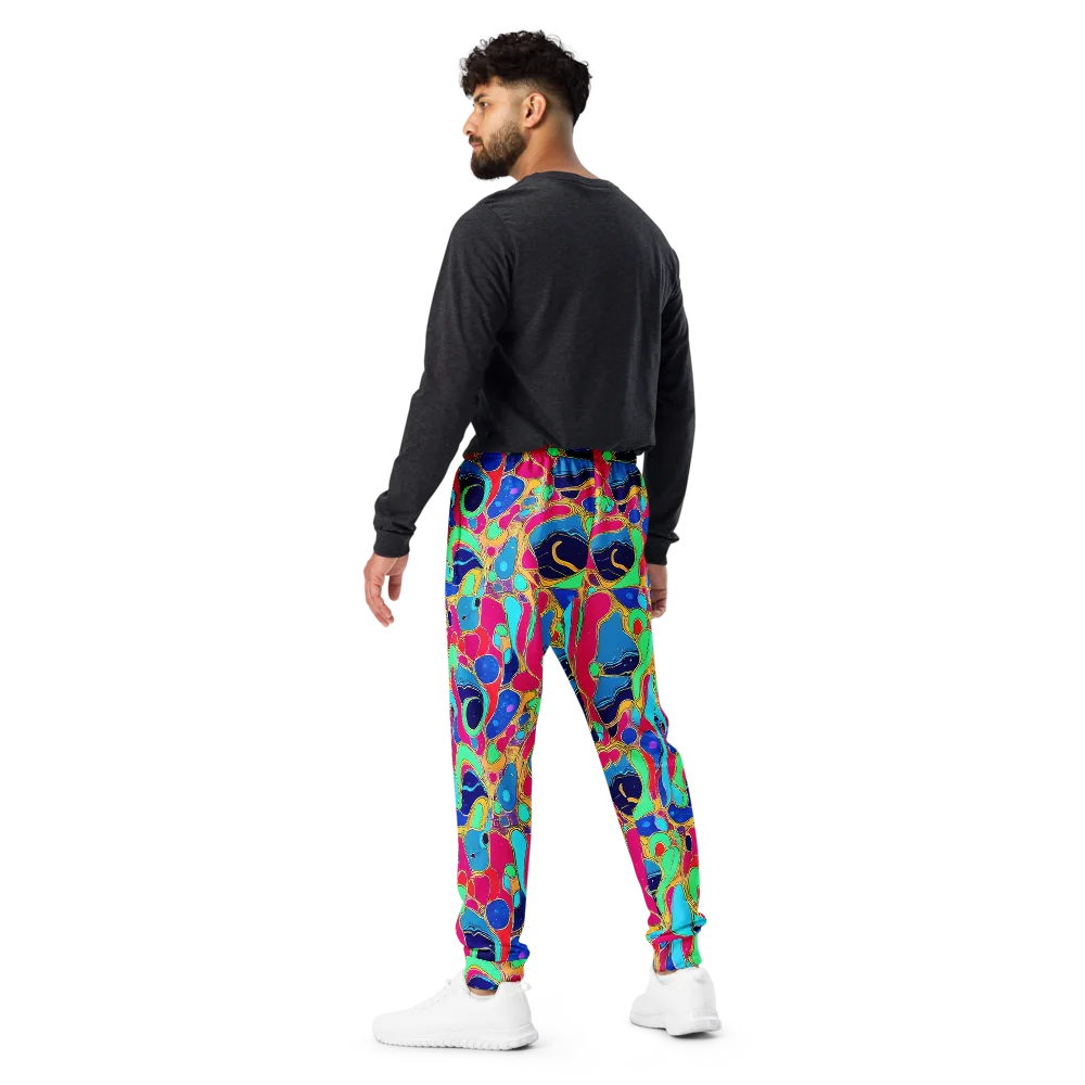 Jewel Riot on Men's Joggers — Back