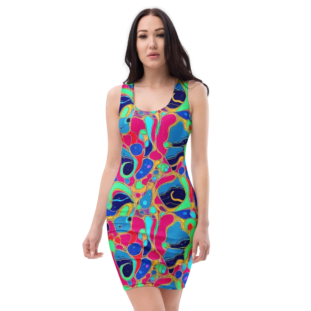 Jewel Riot on Bodycon Dress — Front