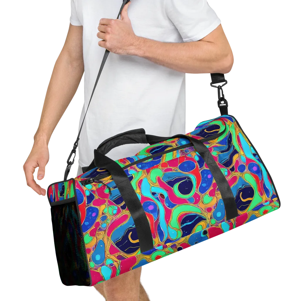 Jewel Riot on Duffle Bag — Right Front