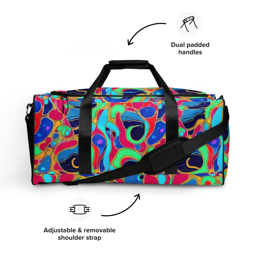 Jewel Riot on Duffle Bag — Front