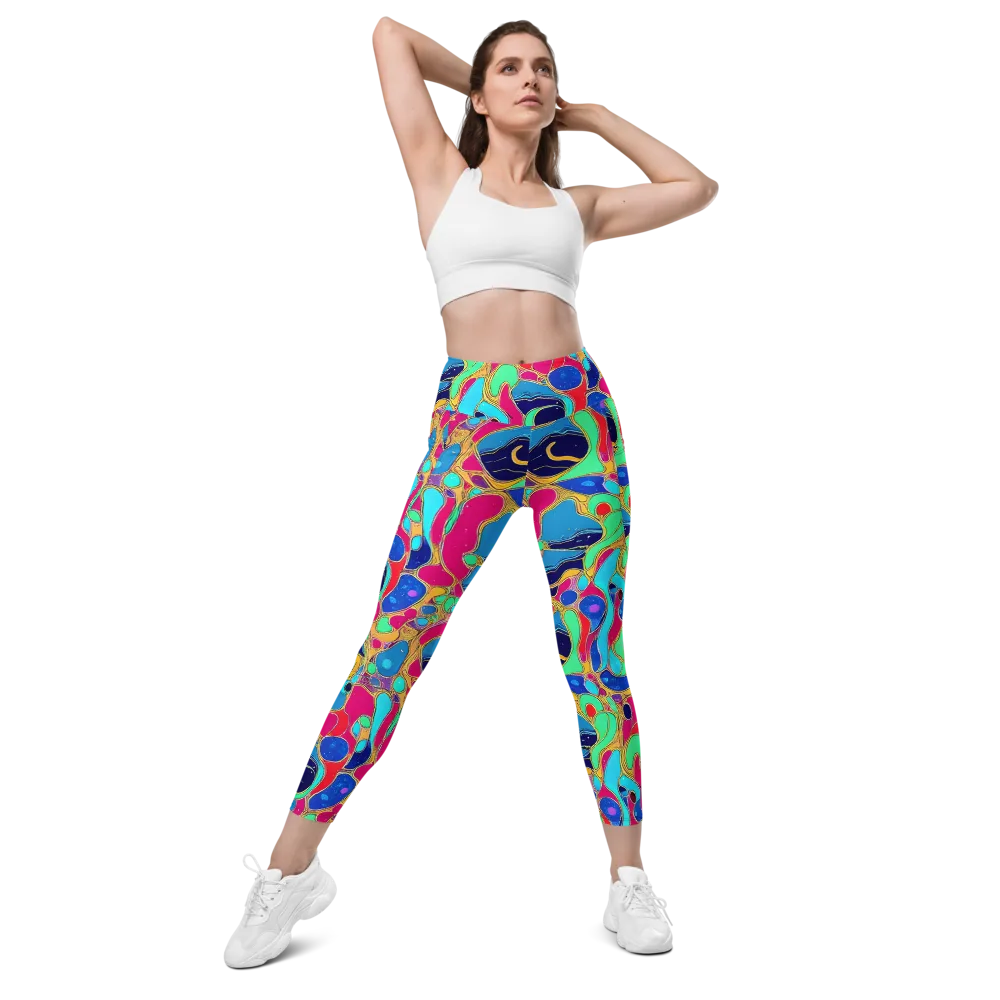 Jewel Riot on Leggings with Pockets — Front