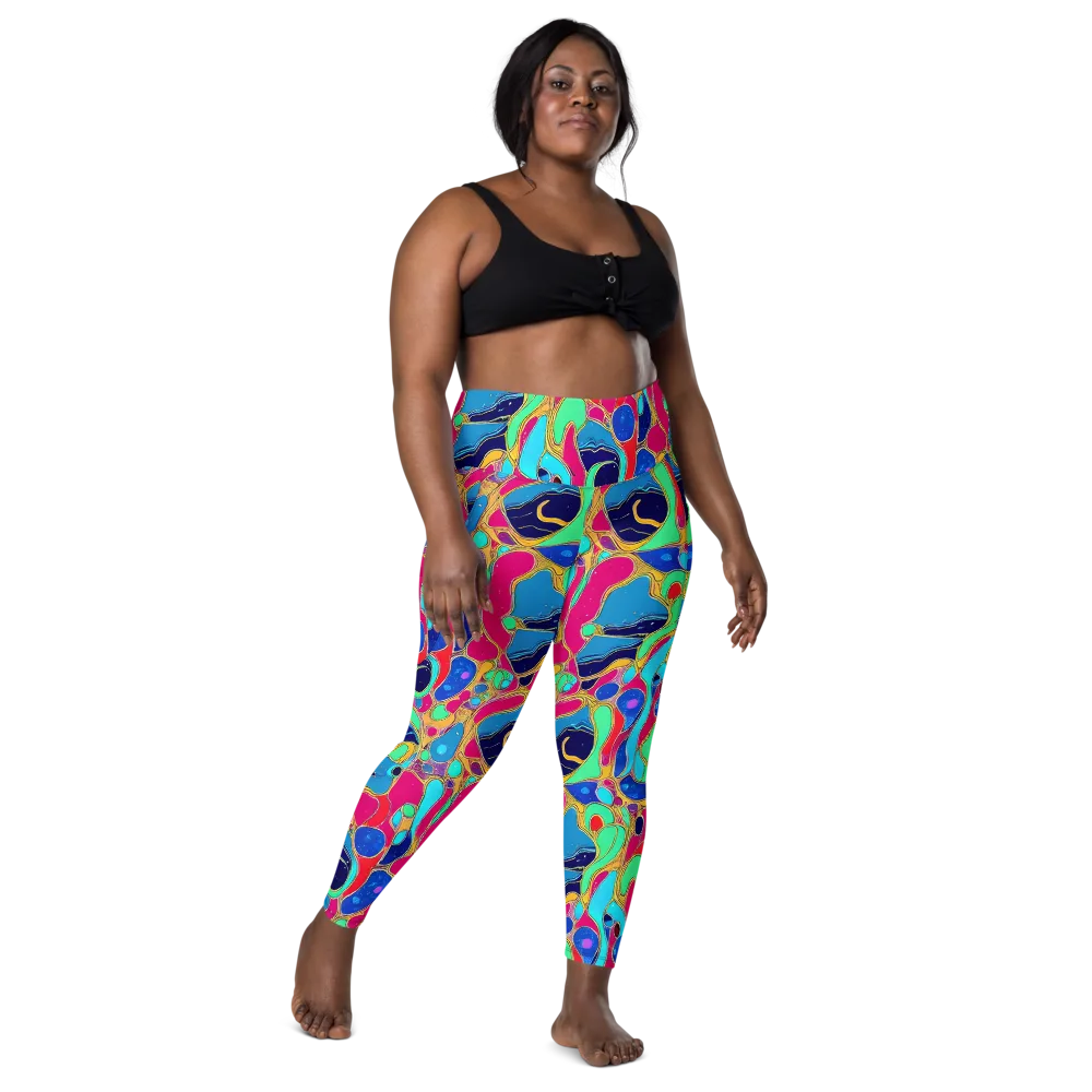 Jewel Riot on Leggings with Pockets — Front