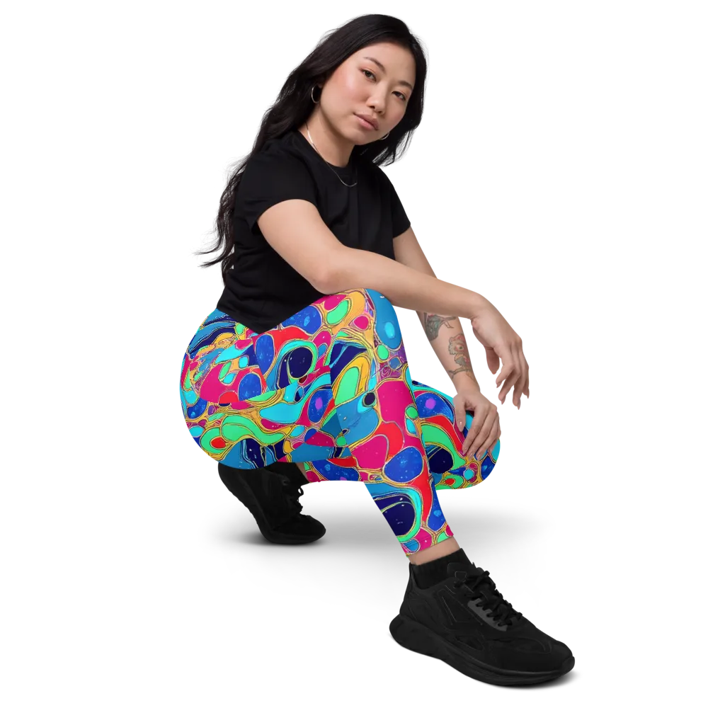 Jewel Riot on Leggings with Pockets — Right Front