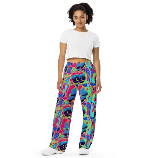 Jewel Riot on a Wide-Leg Pants