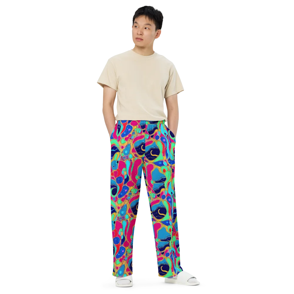 Jewel Riot on Wide-Leg Pants — Front