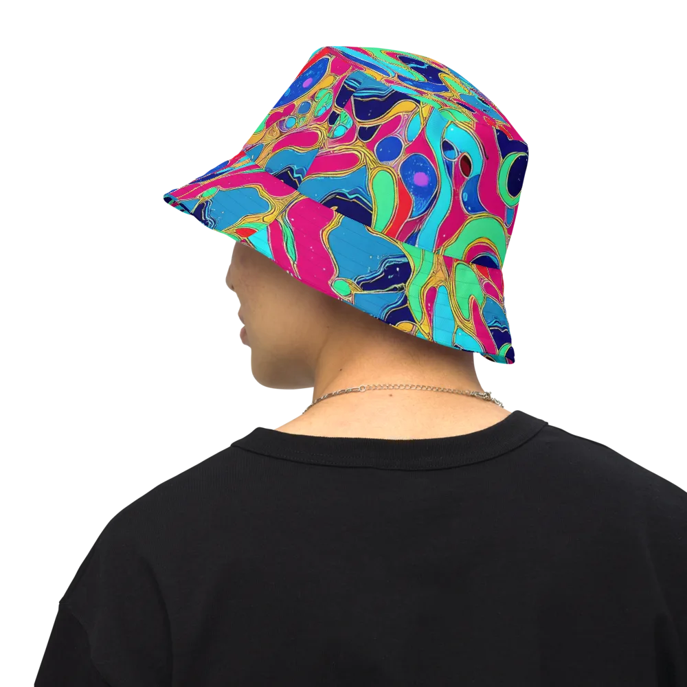 Jewel Riot on Reversible Bucket Hat — Back Inside
