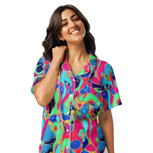 Jewel Riot on a Women's Short Sleeve Pajama Top