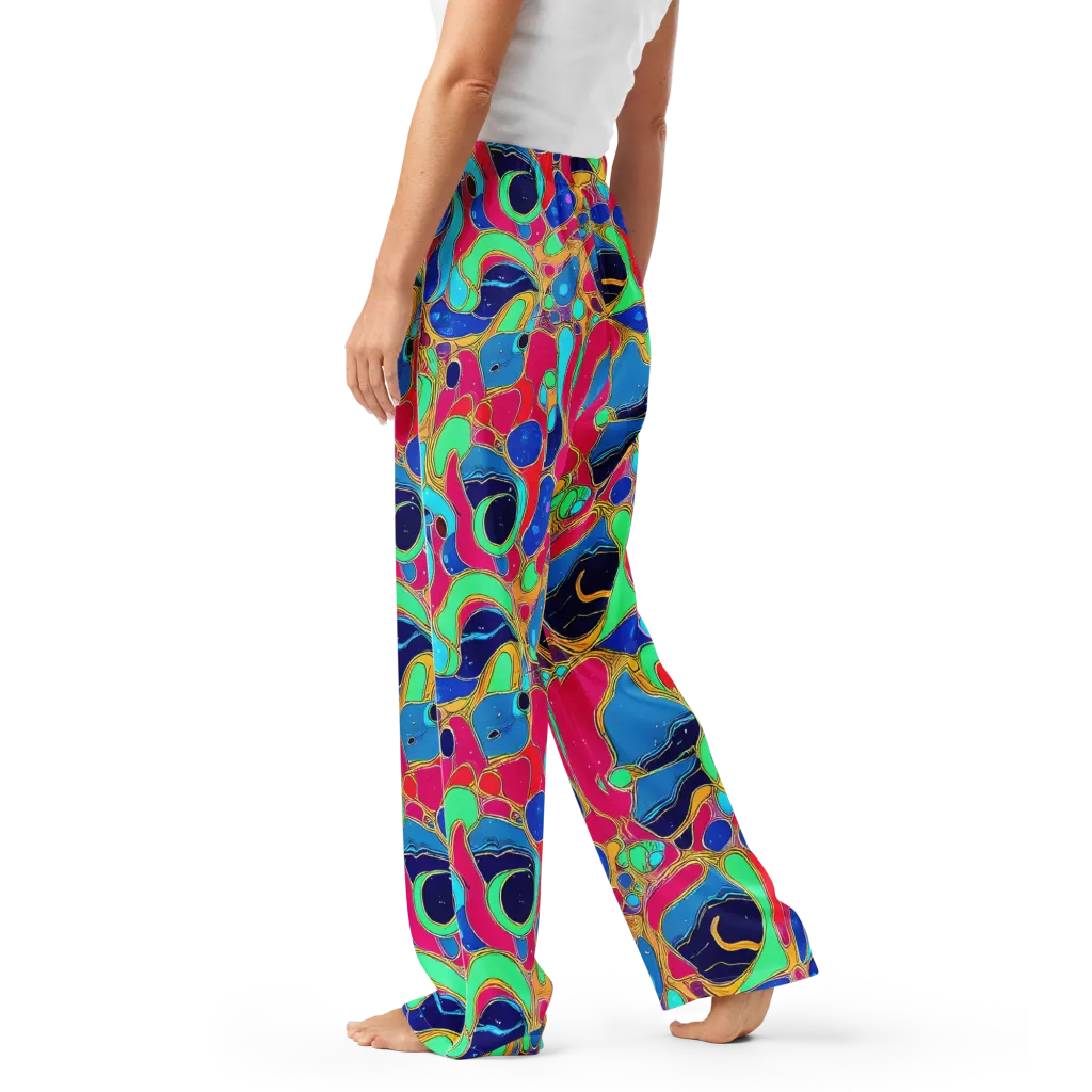 Jewel Riot on Women's Pajama Pants — Left