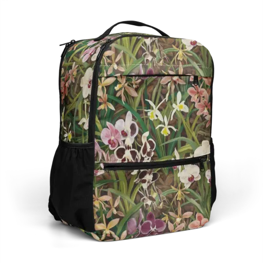Velvet Orchidarium on a Utility Backpack