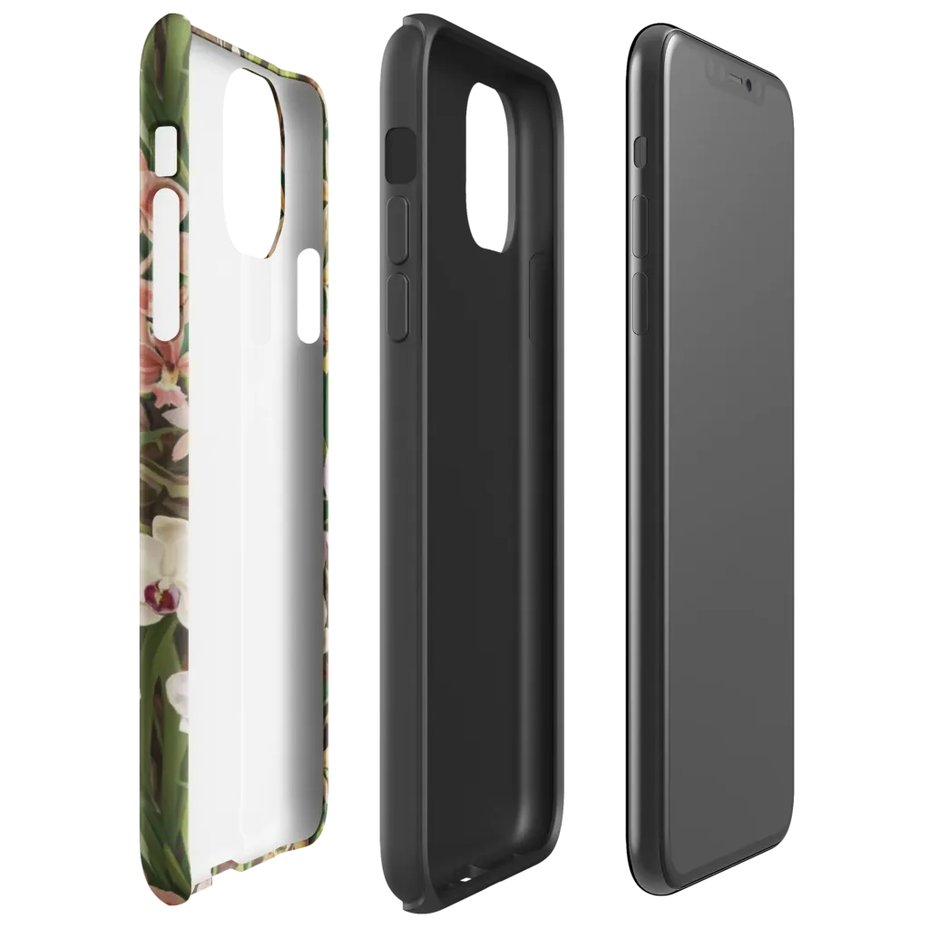 Velvet Orchidarium on Tough Case for iPhone® — Right