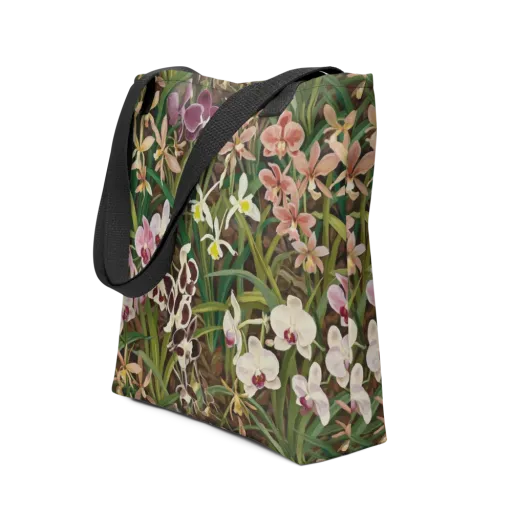 Velvet Orchidarium on a Tote Bag