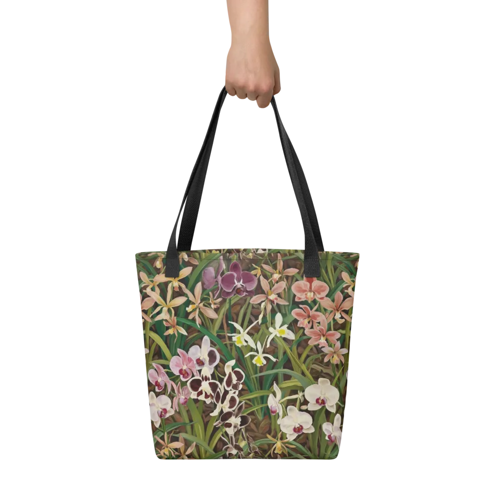 Velvet Orchidarium on Tote Bag — Front