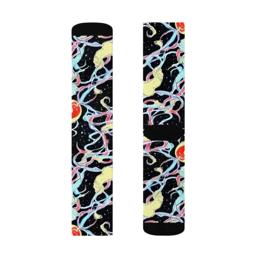 Galactic Whirl on a Socks