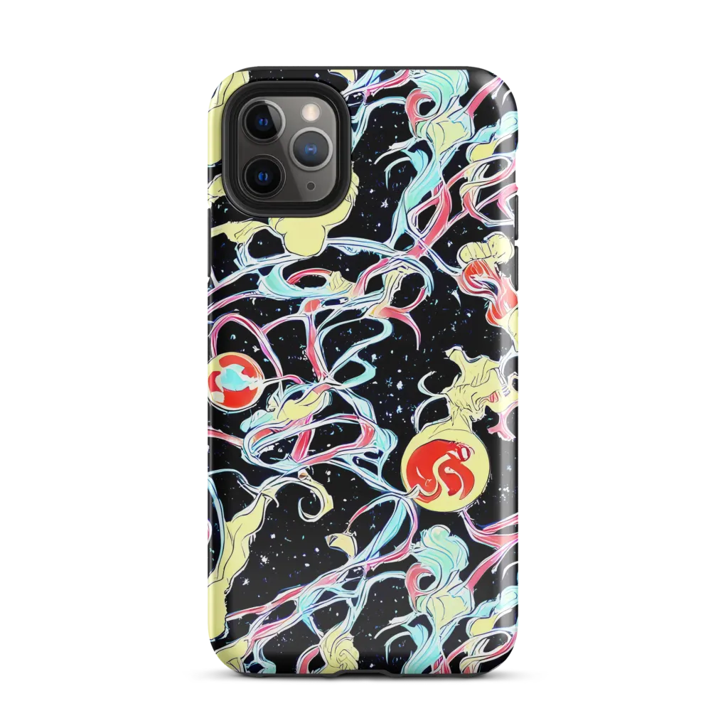 Galactic Whirl on Tough Case for iPhone® — Front
