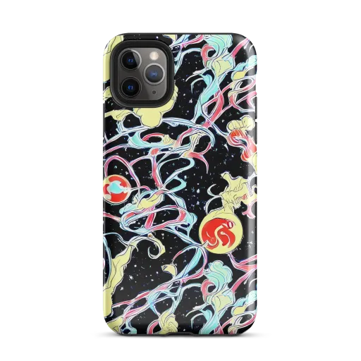 Galactic Whirl on a Tough Case for iPhone®