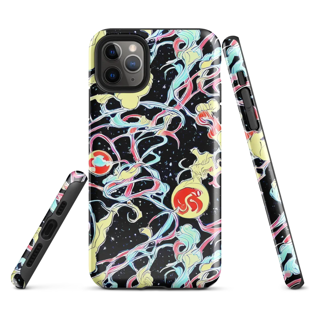Galactic Whirl on Tough Case for iPhone® — Front