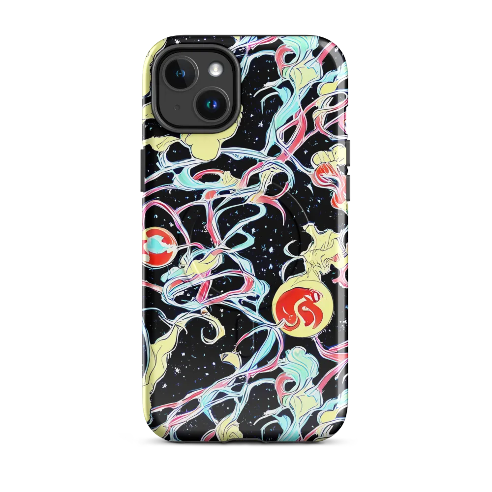 Galactic Whirl on MagSafe Tough Case for iPhone® — Front
