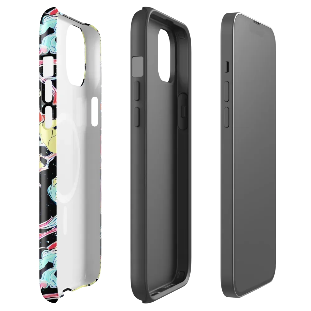 Galactic Whirl on MagSafe Tough Case for iPhone® — Front