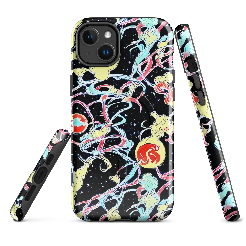 Galactic Whirl on MagSafe Tough Case for iPhone® — Front