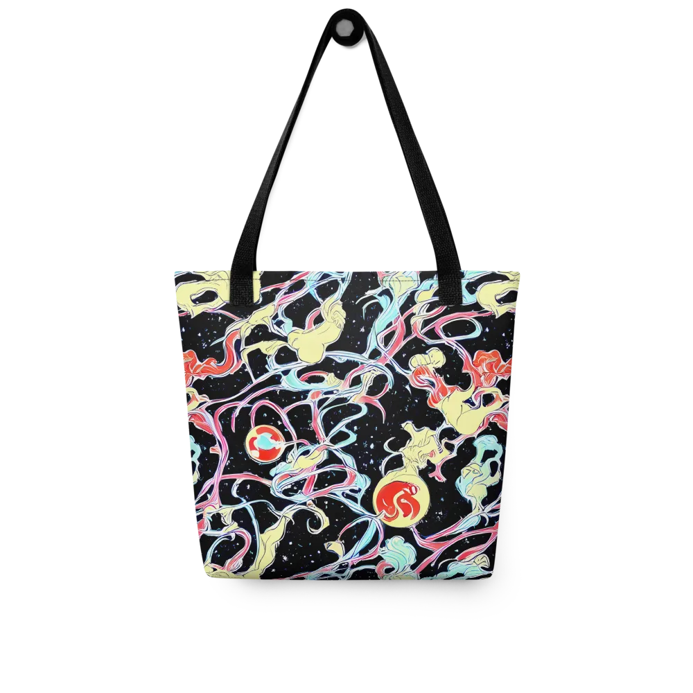 Galactic Whirl on Tote Bag — Front
