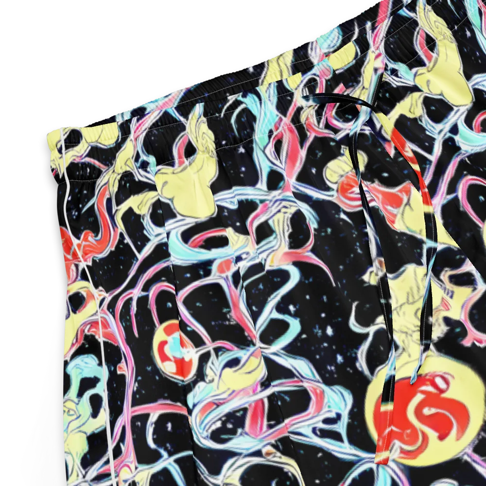 Galactic Whirl on Women's Pajama Shorts — Product details