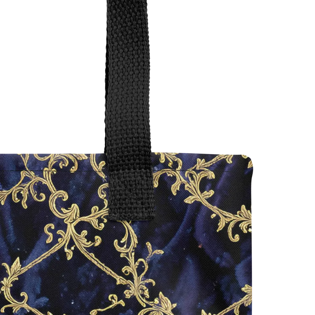 Midnight Filigree on Tote Bag — Product details