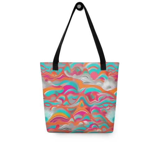 Tidal Mirage on a Tote Bag