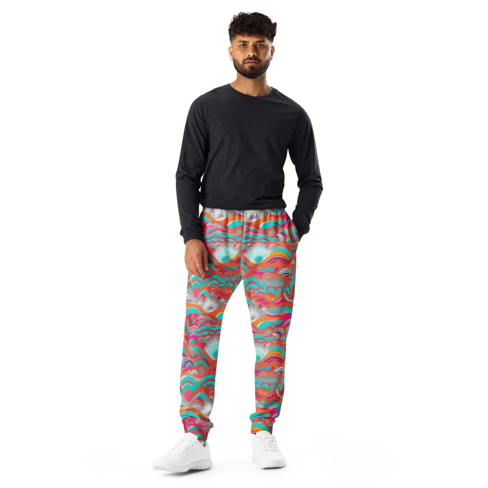 Tidal Mirage on Men's Joggers — Front