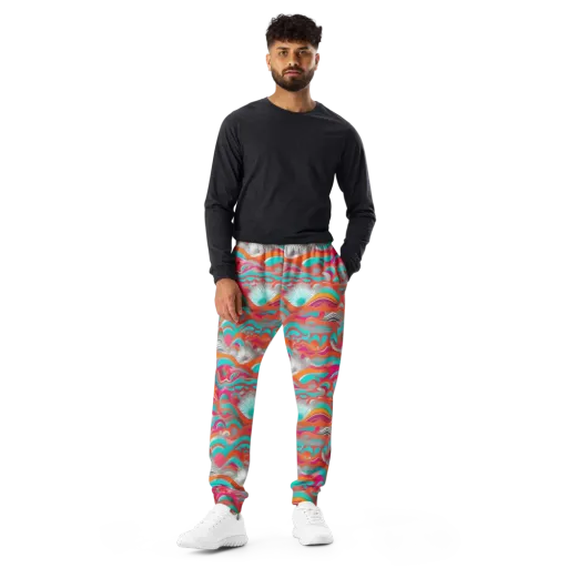 Tidal Mirage on a Men's Joggers