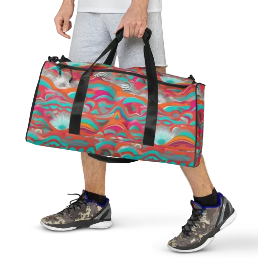 Tidal Mirage on a Duffle Bag