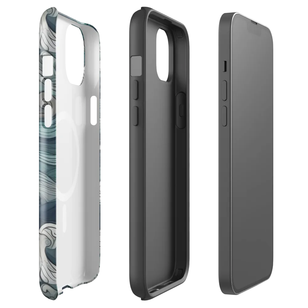 Whispering Swell on MagSafe Tough Case for iPhone® — Front