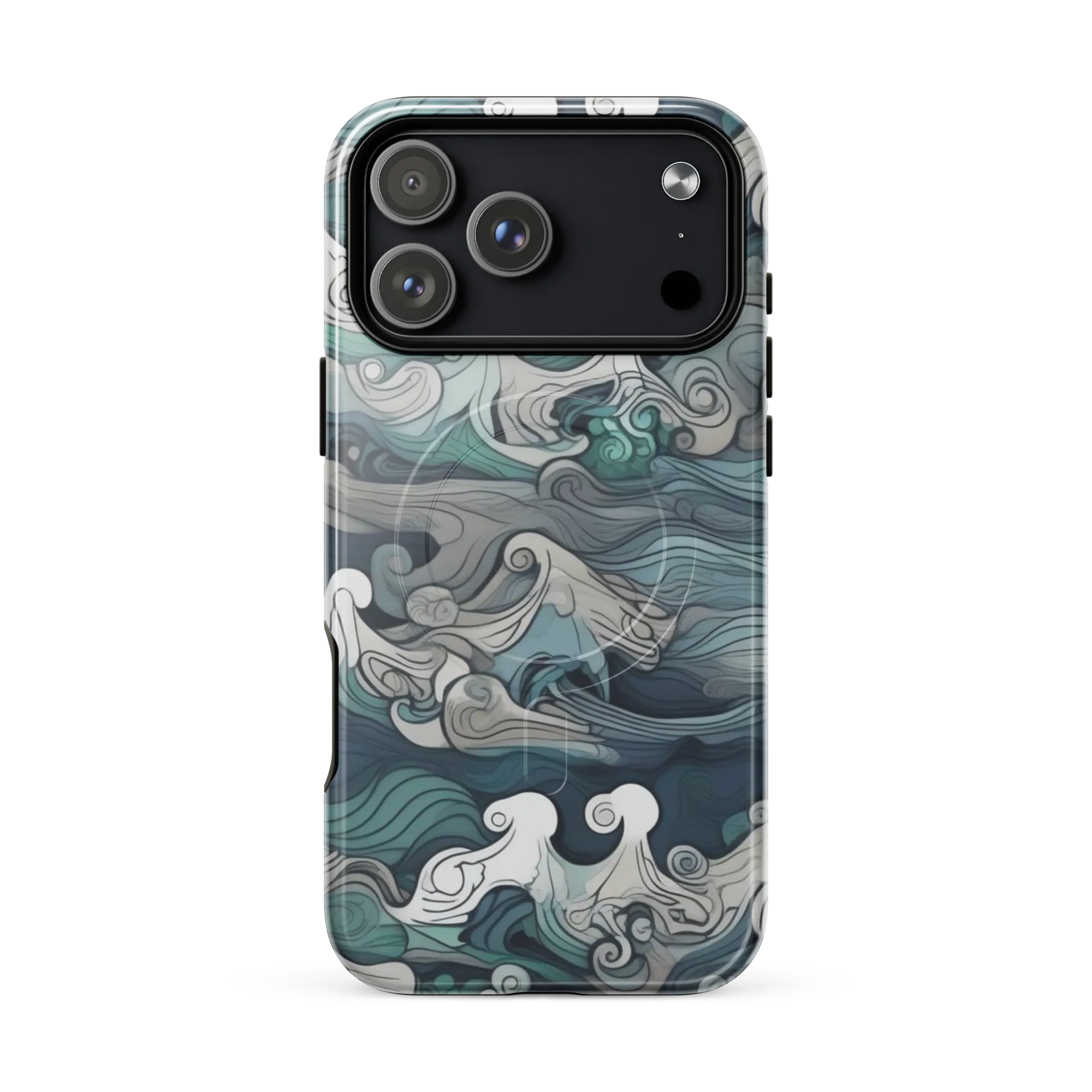Whispering Swell on MagSafe Tough Case for iPhone® — Front