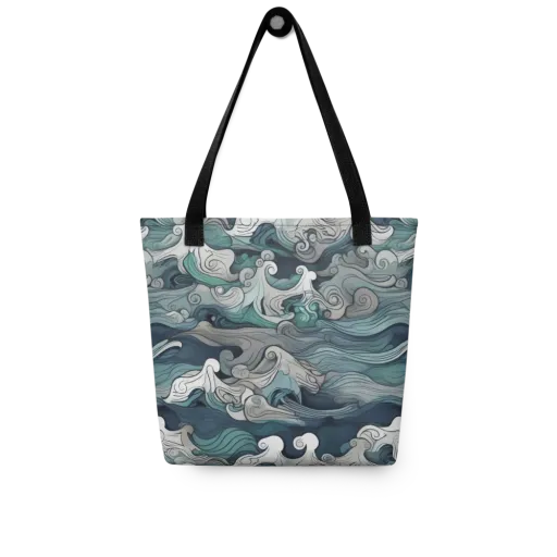 Whispering Swell on a Tote Bag