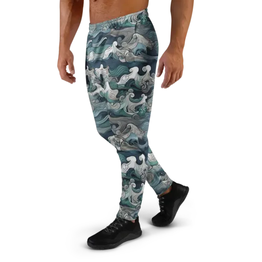 Whispering Swell on a Men's Joggers