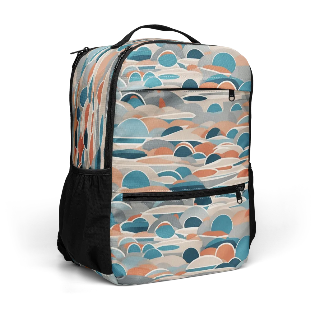 Coastal Circuit on Utility Backpack — Right Front