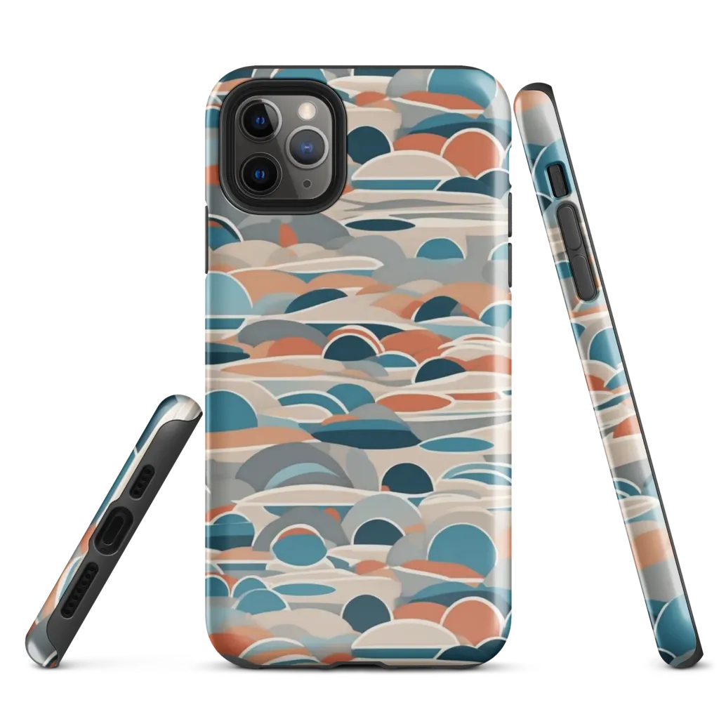 Coastal Circuit on Tough Case for iPhone® — Front