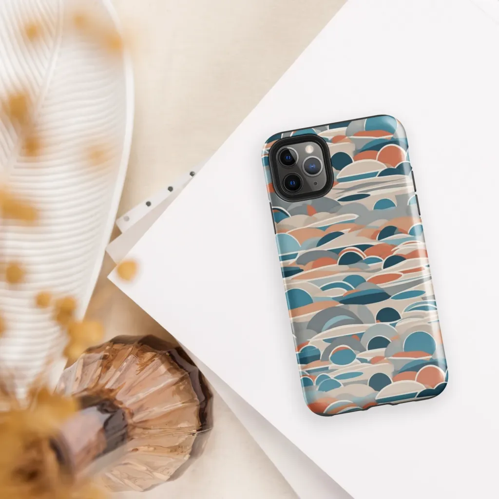 Coastal Circuit on Tough Case for iPhone® — Front
