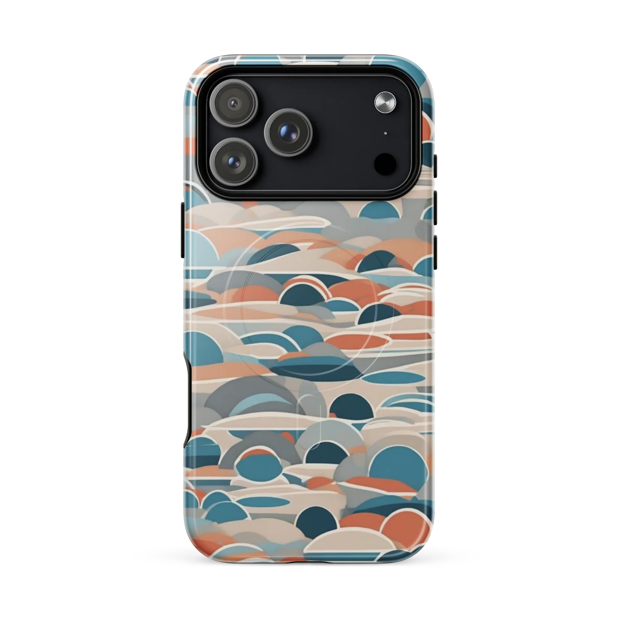 Coastal Circuit on MagSafe Tough Case for iPhone® — Front