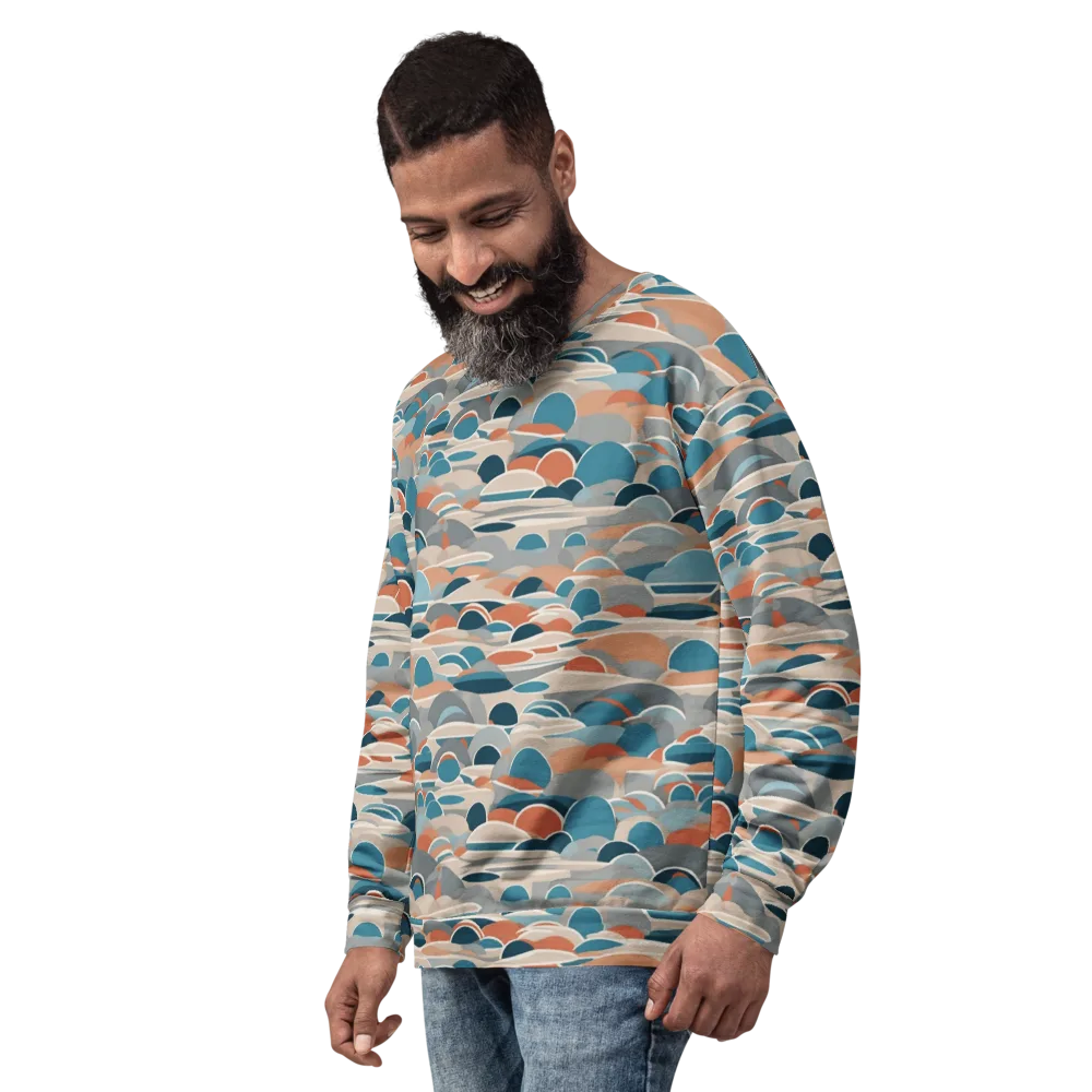 Coastal Circuit on Sweatshirt — Left Front
