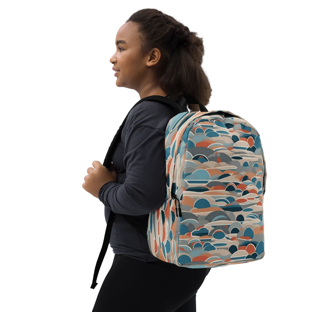 Coastal Circuit on Minimalist Backpack — Right Front