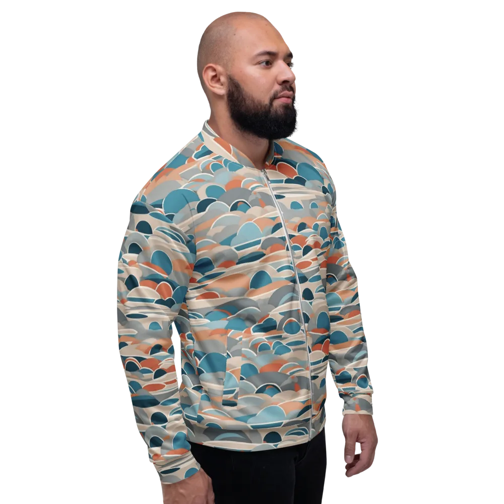 Coastal Circuit on Bomber Jacket — Right