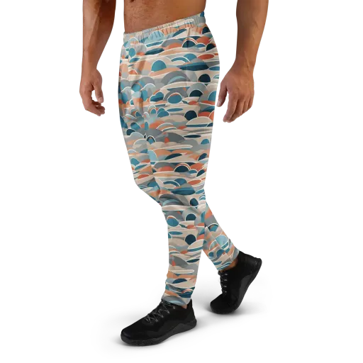 Coastal Circuit on a Men's Joggers