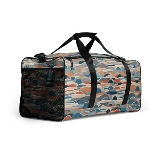 Coastal Circuit on a Duffle Bag