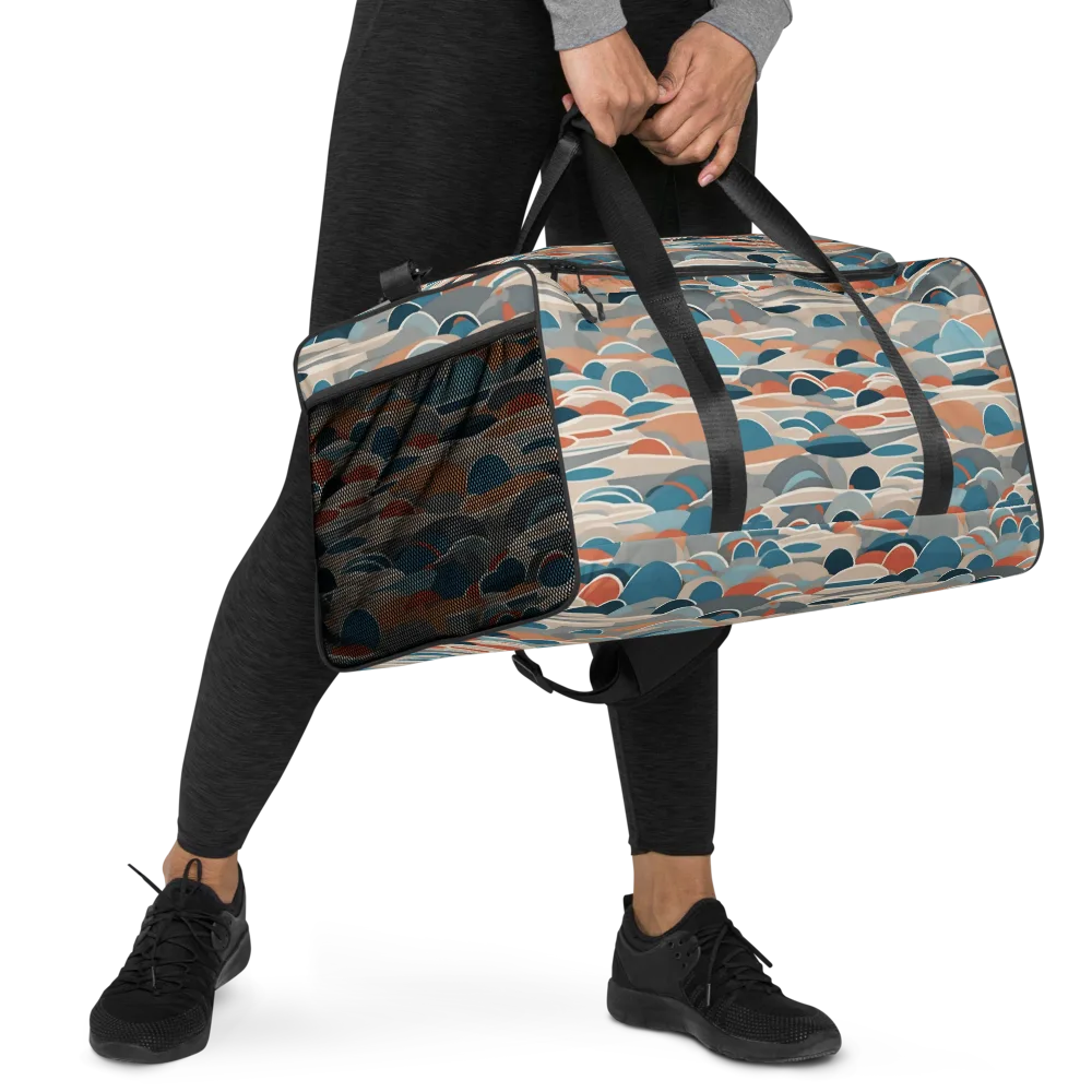 Coastal Circuit on Duffle Bag — Right Front