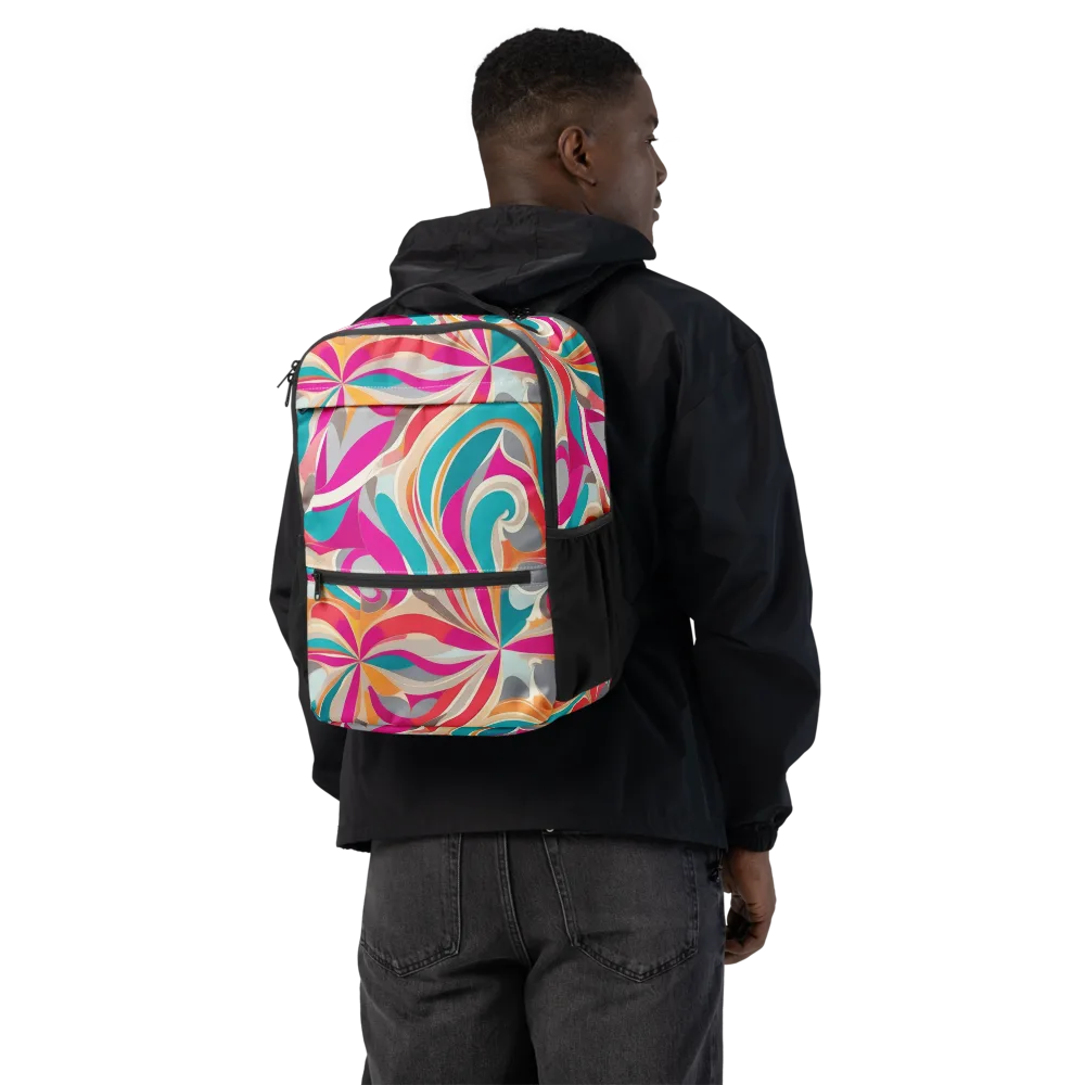 Satin Cyclone on Utility Backpack — Back