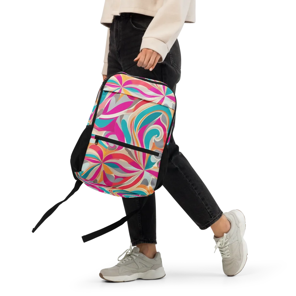 Satin Cyclone on Utility Backpack — Front