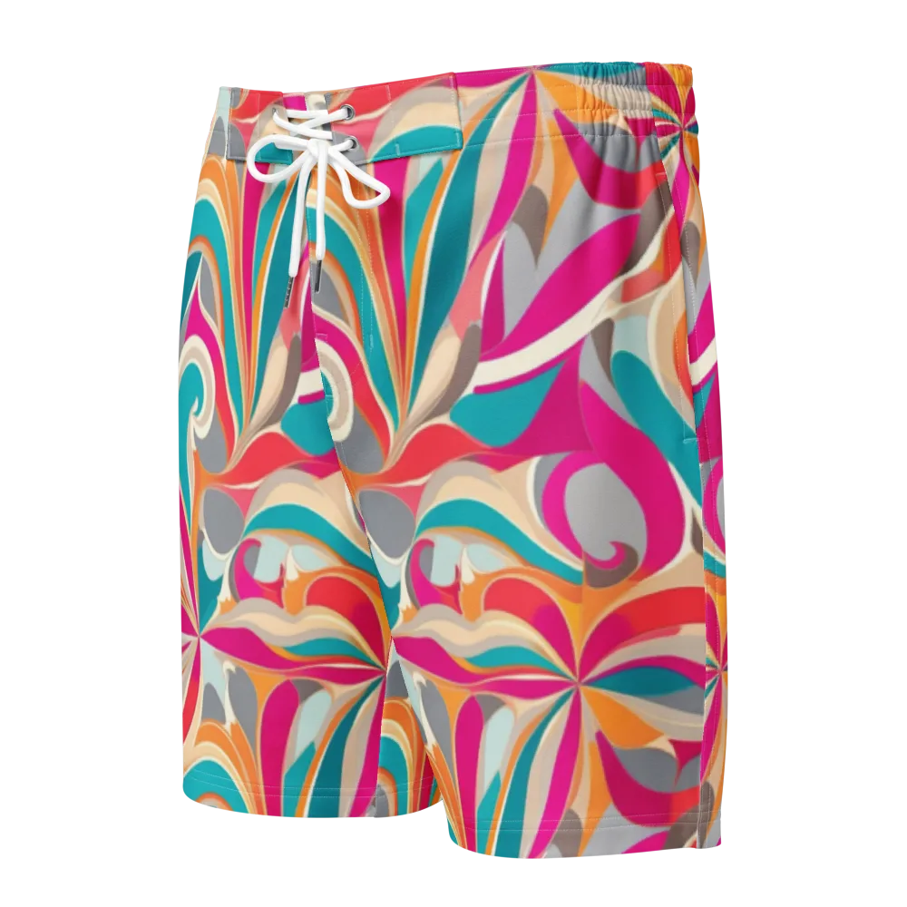 Satin Cyclone on Men's Board Shorts — Front