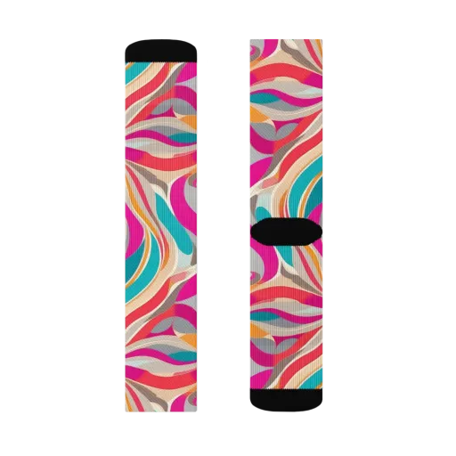 Satin Cyclone on a Socks