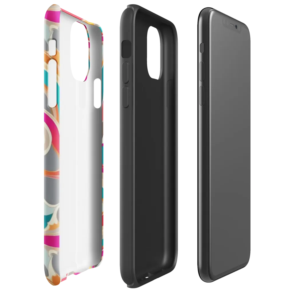 Satin Cyclone on Tough Case for iPhone® — Right