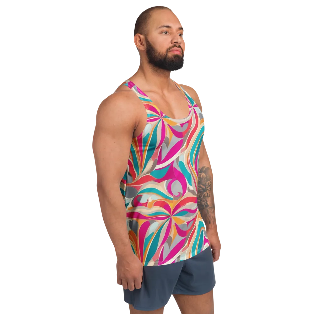 Satin Cyclone on Men's Tank Top — Right Front